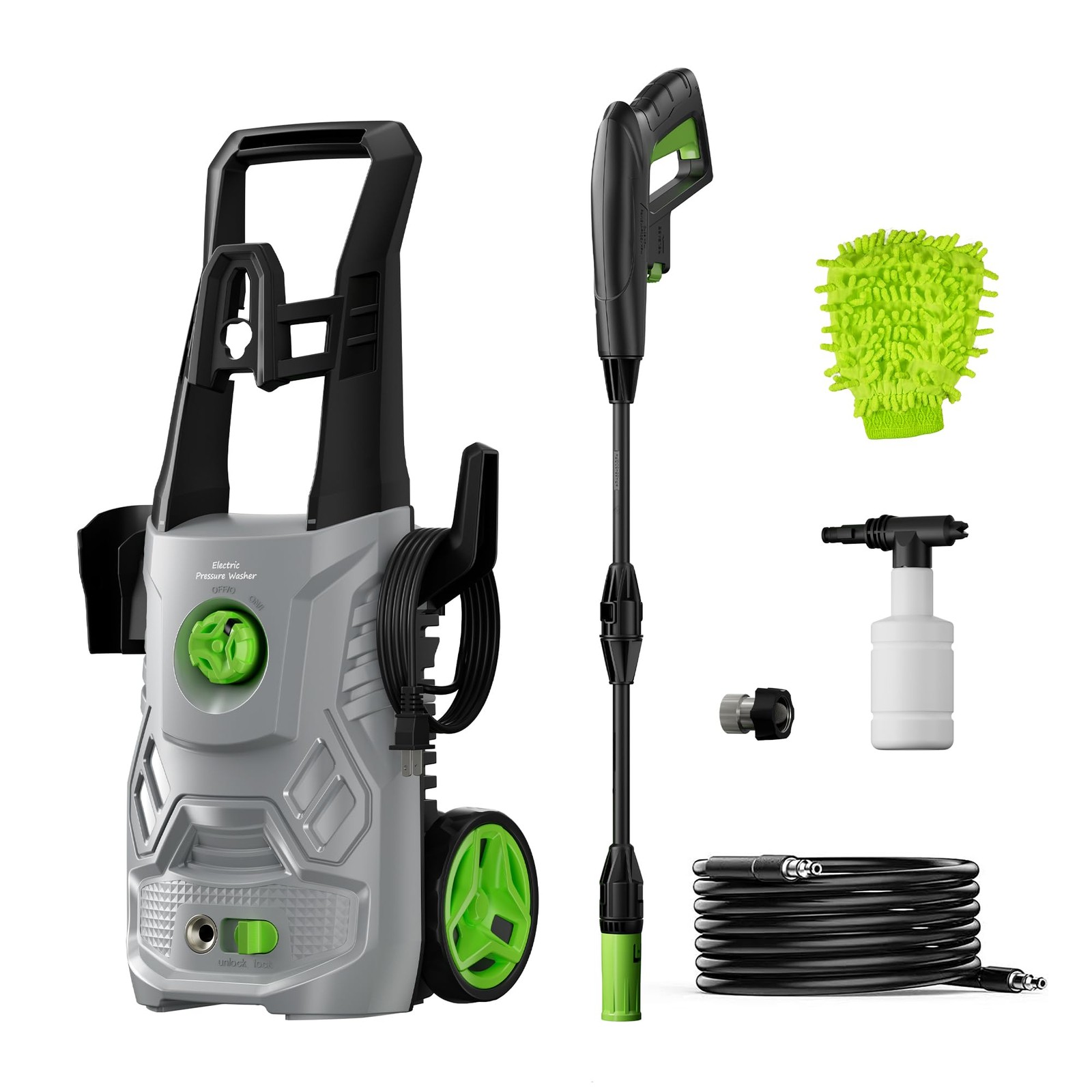 With Foam Cannon For Fences/patios/decks