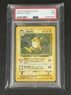 PSA 7 Pokemon Base Set Unlimited Holo Rare Raichu 14/102 NEAR MINT Condition!