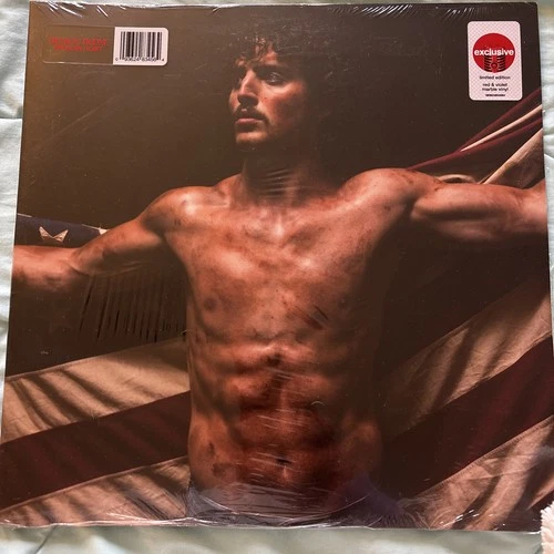 Benson Boone American Heart Vinyl Record LP Target Exclusive Red Violet Marble
