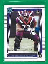 2021 Panini Donruss Football Christian Darrisaw RR RC #340 Minnesota Vikings 