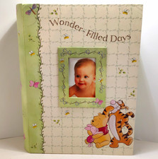 Disney Wonder-Filled Days Winnie the Pooh Baby Keepsake Box Photo Frame Green