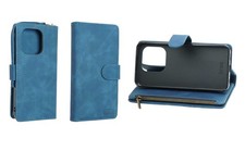 Premium caseroxx Mobile Wallet for Gigaset GS6 / GS6 Pro, 6 Card Slots, Velour A