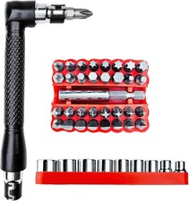 44-in-1 Bike Tool Kit w/ Screwdrivers, Hex Keys Drill Bits for MTB Road