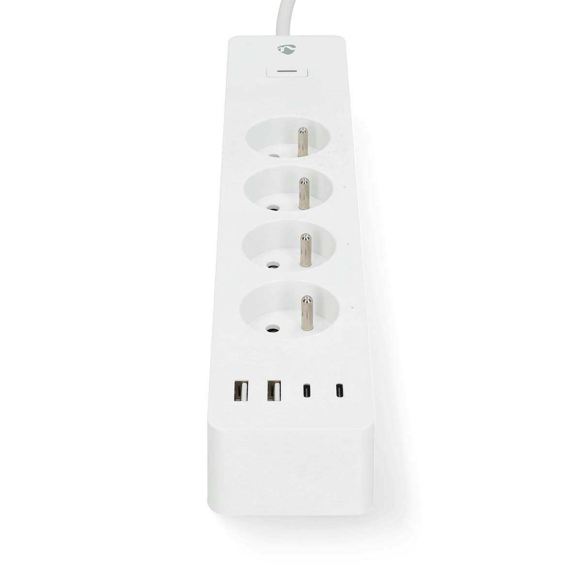 Multiprise WiFi Nedis commande vocale et programmation programmable 3680W USB - 2
