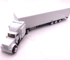1/87 H0 LKW Modell Kenworth W 900 6-Achser weiß US Truck Trailer USA