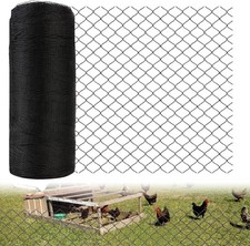 10x30ft Bird Netting for Chicken Coop, 1/2" Mesh Chicken Netting 10x30FT-1/2"