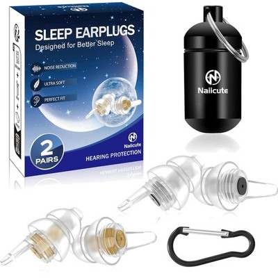 Ohrstöpsel Schlaf, Gehörschutz, Noise Cancelling, Silikon, wiederverwendbar, ...