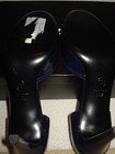 100% AUTHENTIC NEW WOMEN CHANEL BLUE CAGE PATENT PUMPS/HEELS US 10.5 — photo 5
