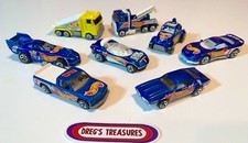 Hot Wheels Race Team Series' 1990s lot - 8 Awesome Vehicles 