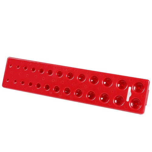 Set organizer presa 6 pz vassoio portaoggetti da parete 1/4 3/8 1/2 SAE metrico - Foto 6 di 8