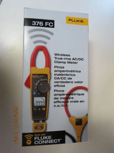 Fluke 376 FC True-RMS AC/DC Stromzange - NEU in Box von Fedex oder FedEx #L - Bild 2 von 2