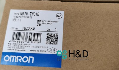 NB7W-TW01B  Omron   Touch screen HMI, 7 inch   New and Sealed