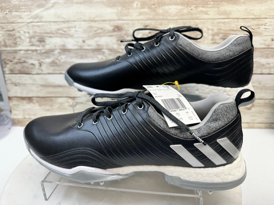 Zapatos de golf Adidas AdiPower 4Orged Boost Endless Energy negros para mujer 11 nuevos con etiquetas Foto 4 de 4