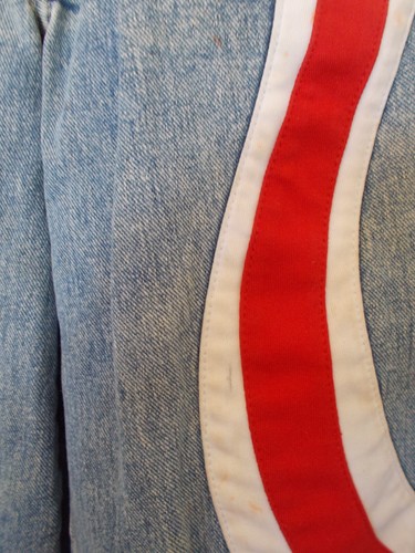 Jeans vintage JNCO Hypnotix svasati denim donna taglia 1 gamba molto larga anni 90 Y2K RARO - Foto 11 di 16