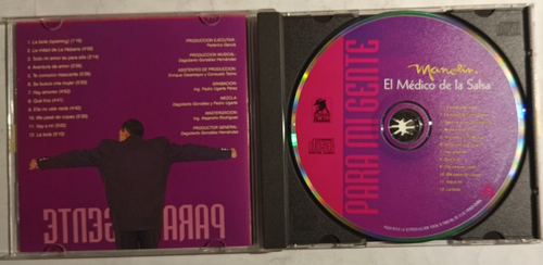 MANOLIN EL MEDICO DE LA SALSA - PARA MI GENTE - 1995 CUBAN CD ALBUM - Bild 3 von 3