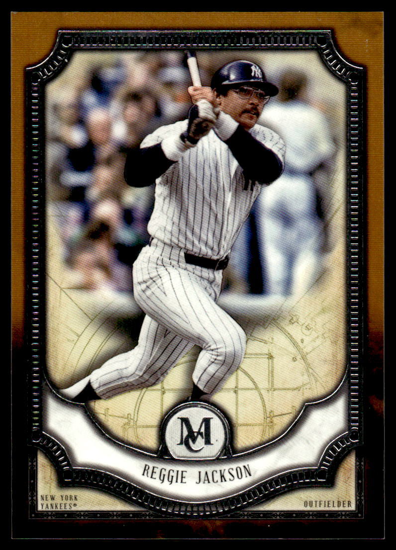 2018 Topps Museum Collection #61 Reggie Jackson Copper New York Yankees Baseball