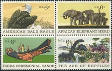 US #1390a MNH 1970 Natural History