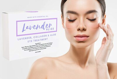Aloe Vera & Lavender under the eyes, treatment bags, luxury patches,  10 pack