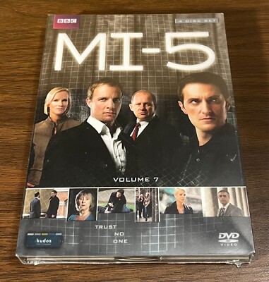 MI-5 (Volume 7) BBC (DVD, 2010, 4-Disc Set, R1) Richard Armitage- new/sealed