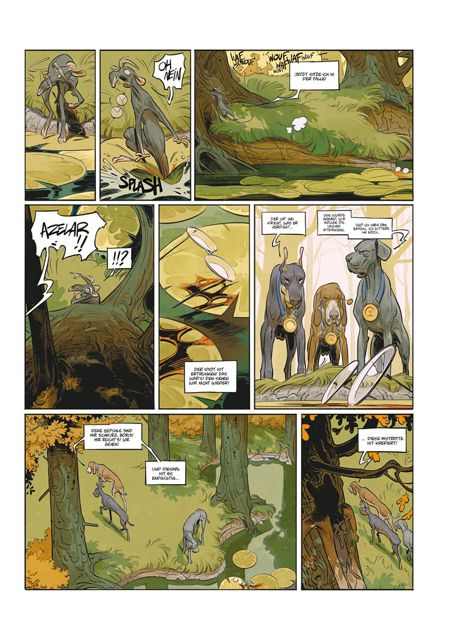 Thumbnail - Xavier Dorison / Schloss Der Tiere. Band 1 (splitter Diamant V