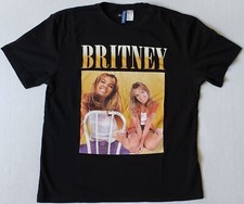 BRITNEY SPEARS Size Medium Black T-Shirt (B)