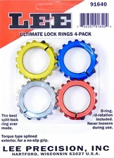 Lee 91640 Ultimate Lock Rings 4 Pack 91640 FAST SAME DAY SHIPPING