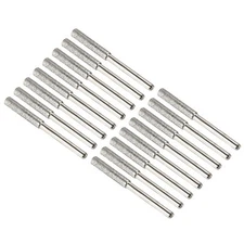 16pcs 5/32" Diamond Chainsaw Sharpener Sharpening Stone Grinding File Tool