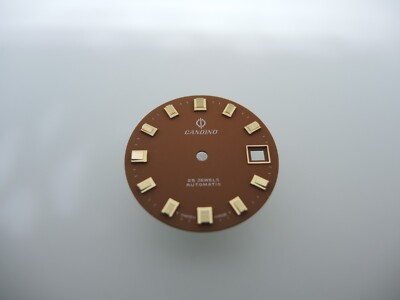 CANDINO Vintage Automatic Zifferblatt für ETA 2783, 2452, 2472, Ø 27,5 mm, dial