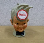 1950s Coca Cola Sprite Boy Money Box Cast Iron Collectible 1950s Vintage