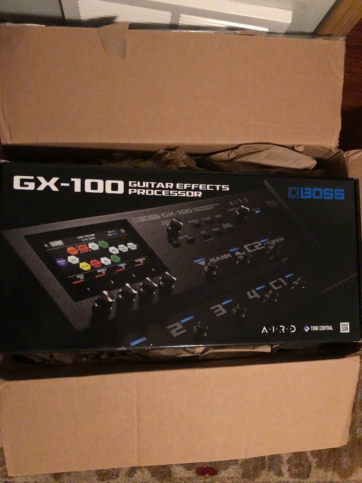 Boss GX-100 Guitar Effects Processor w/AIRD Technology & Color ...