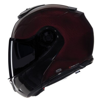 X-Lite X-1005 Ultra Carbon Liquido Red 326 Flip up Motorcycle 22.06 Helmet -Red
