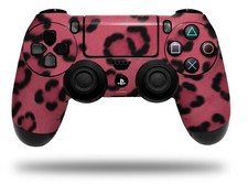 Skin for Playstation 4 Sony PS4 Controller Leopard Skin Pink