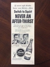 1951 vintage original ad Squirt Soft Drink Never An After-Thirst
