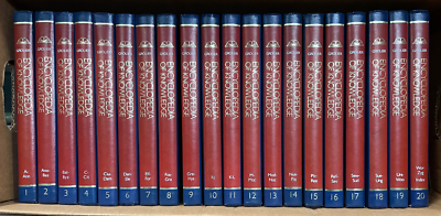 Grolier Encyclopedia of Knowledge, 20 Volume Set, 1991 Nice Full
