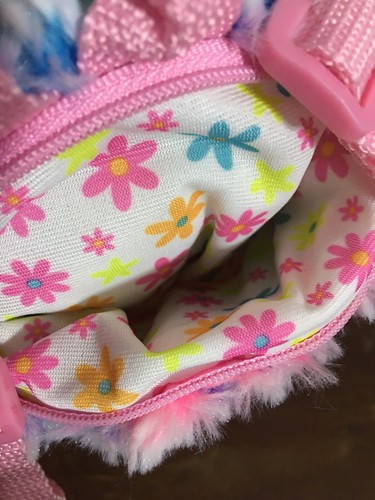 Ty Gear Beanie Boos Lot 10” Backpack Bag & 8” Plush Rainbow Poodle Dog Puppy - Picture 4 of 17