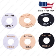 Les Paul Switch Plate Rhythm Treble Pickup Selector Toggle Ring For Epi Gibson