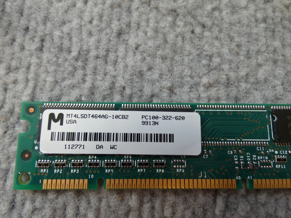 RAM PC100 MT4LSDT464AG-10CB2 MEMORY - Image 2 of 2