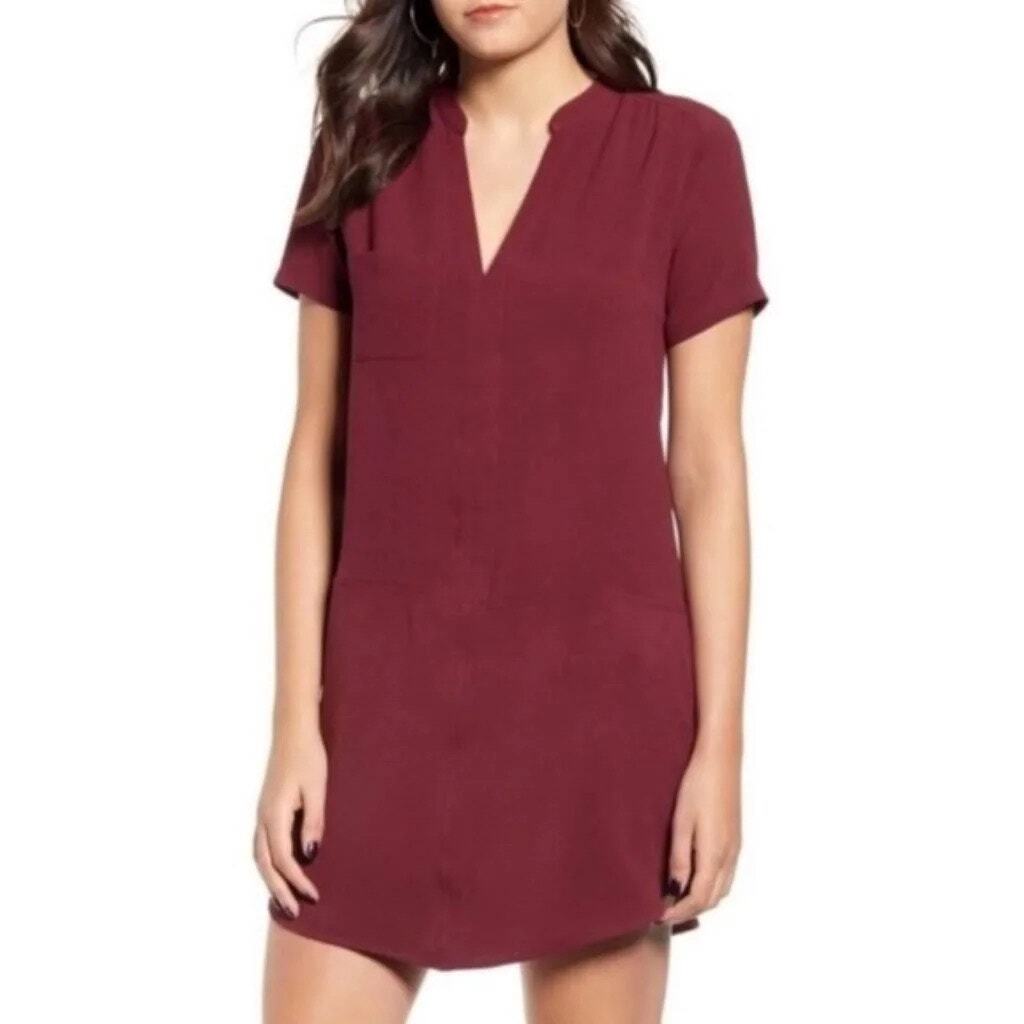 LUSH All in Favor Hailey Crepe Dress