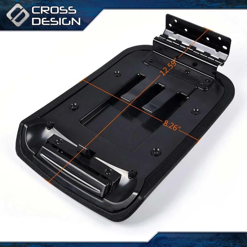 Fit For Ford Mustang 2005-2009 Center Console Armrest Lid Cover 5R3Z6306024AAC Foto 2 de 4