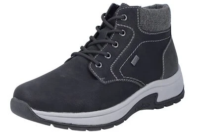Rieker Tex Boots Schwarz 11030-00 Herren Schuhe Stiefel Winter