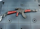 mini gun AK47  AKM  gun BattleField4 3.7inch Keychain RUSSIAN WAR IN USA