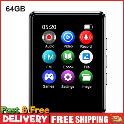 8/16/32/64G Mini Musik Player Musik MP3 Player 1,8 Zoll Touchscreen Hifi Sound