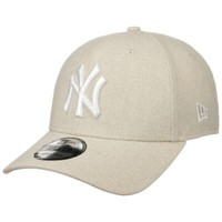 New Era 9Forty Linen Ny Yankees Cap Basecap Baseballcap Curved Brim York