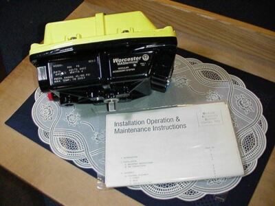 Worcester MasterMind Model 90S P8 Actuator 24VDC 45-100PSI Max Temp 110F