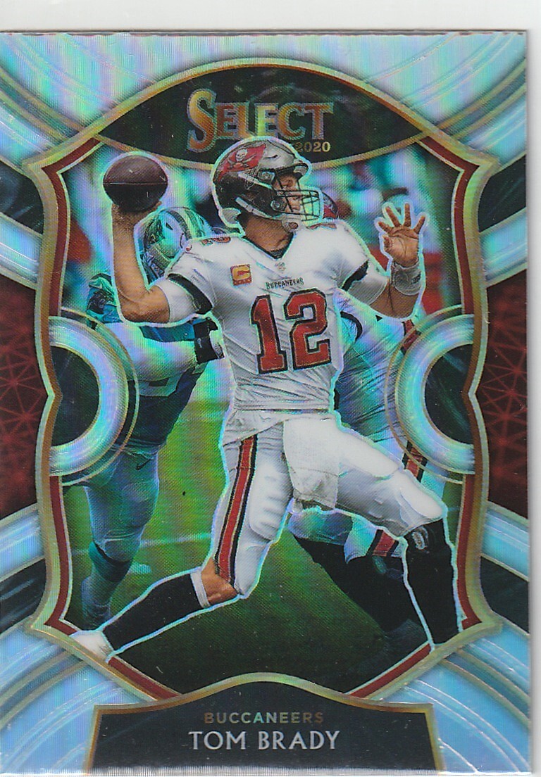 2020 Panini Select #1 Tom Brady Silver