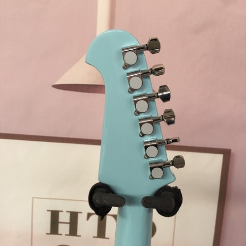 Frost Blue 1991 Gibson Custom Shop Firebird VII Electric Guitar Mahogany Body - Picture 8 of 8
