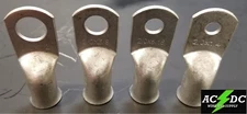 2/0 AWG Cable Lugs Ring Terminals Battery Wire Connectors Pure Copper Tinned 