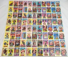1986 Garbage Pail Kids OS4 Series 4 UNCUT SHEETS a & b Set WOODY ALAN Checklist