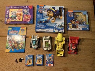 Paw Patrol Paket Fahrzeuge Puzzle Spiele Buch Konvolut Sammlung