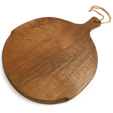 Chopping Board Cutting Board Double-Sided Board for Kitchen pizza paddle oak T2